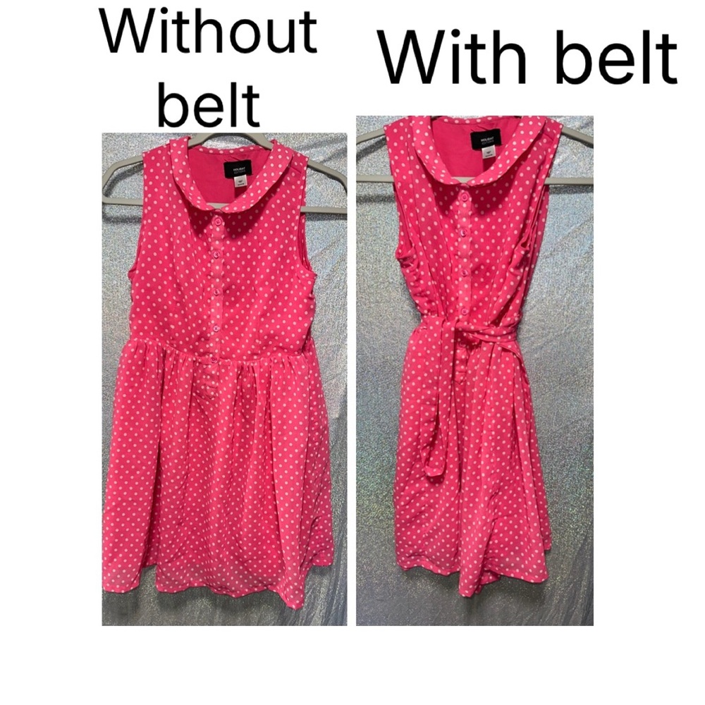 Pink Polka Dot Kids Dress